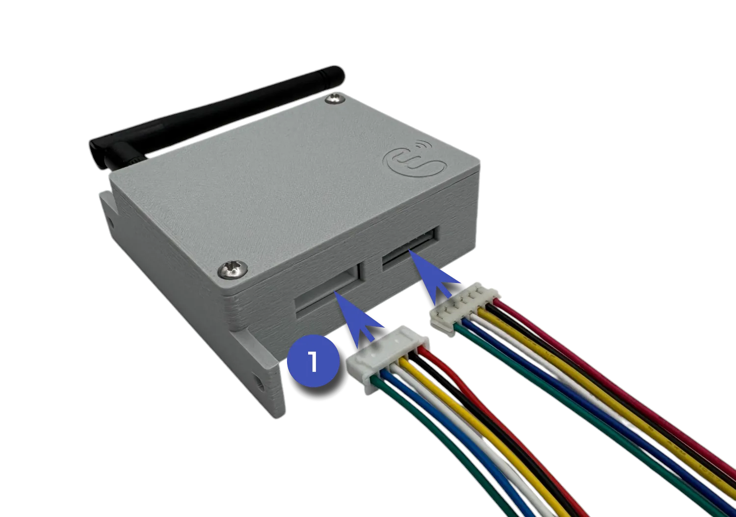 Anschluss der Kabel am WifiWhirl-Modul
